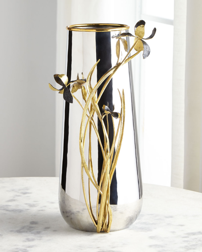 Michael Aram Black Iris Centerpiece Vase