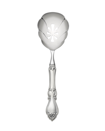 Towle Silversmiths Queen Elizabeth Pierced Serving Spoon