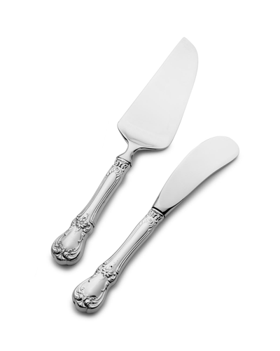 Towle Silversmiths Old Master 2-piece Cheese Knife Set