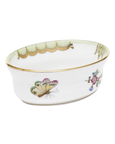 Herend Queen Victoria Mini Oval Bowl