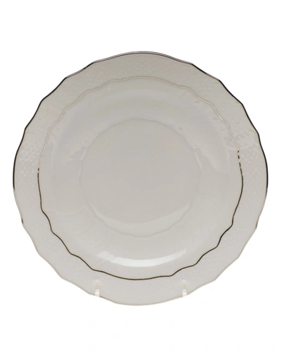 Herend Platinum Edge Salad Plate