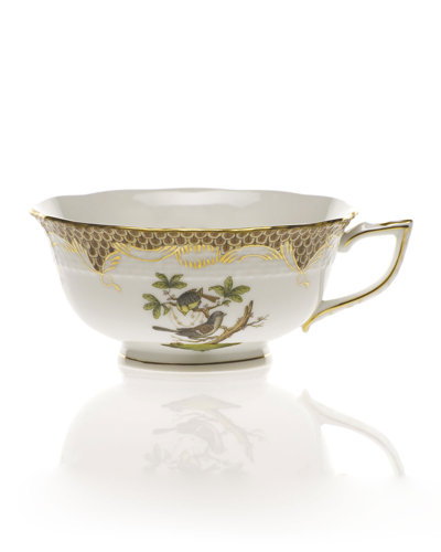 Herend Rothschild Bird Brown Tea Cup