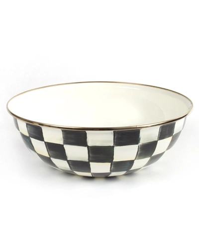 Mackenzie-childs Extra-large Courtly Check Everyday Bowl