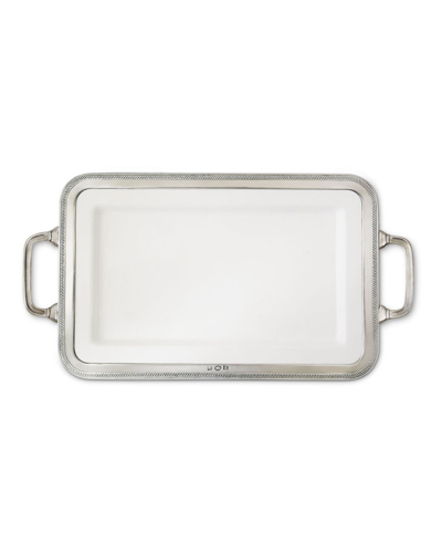 Match Luisa Rectangular Medium Platter With Handles