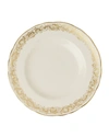 Royal Crown Derby Gold Aves Narrow Band Bread And Butter Plate In Clear