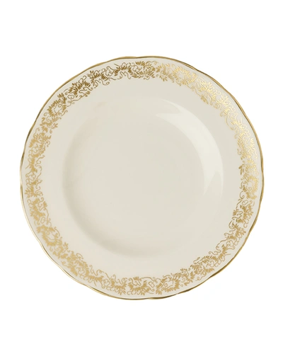 Royal Crown Derby Gold Aves Narrow Band Bread And Butter Plate In Clear