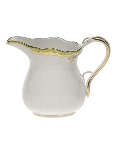 Herend Princess Victoria Green Creamer