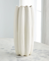 Aerin Mirabelle Tall Vase In Cream