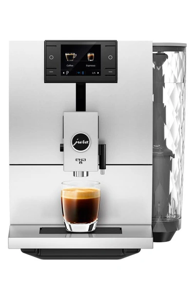 Jura Ena 8 Automatic Coffee Machine In Black