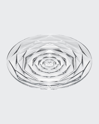 Baccarat Small Swing Plate In Clear