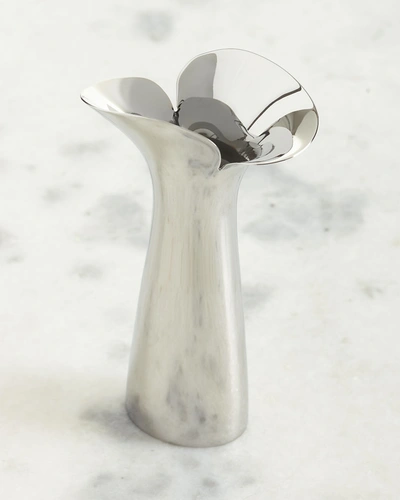 Georg Jensen Bloom Botanica Small Vase In Silver