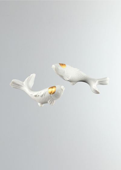 Lladrò Koi Fish Chopstick Holders