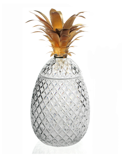 William Yeoward Isadora 26" Gold Pineapple Limited Edition Centerpiece