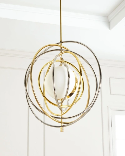 Jonathan Adler Electrum Kinetic Chandelier In Gold