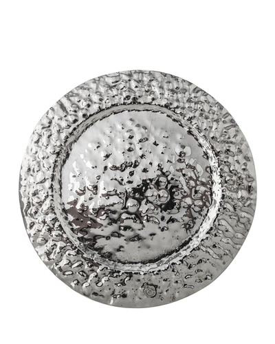 Jan Barboglio Double-hammered Charger Plate