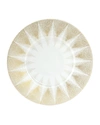 Bernardaud Noel Bread & Butter Plate In White/gold
