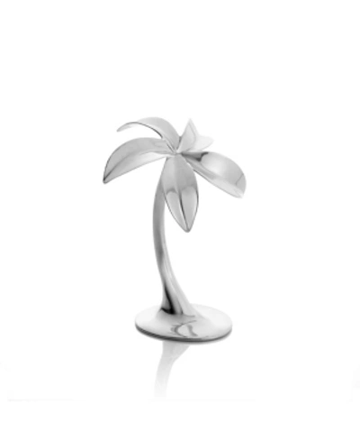 Nambe Holiday Miniature Nativity Palm Tree In Silver