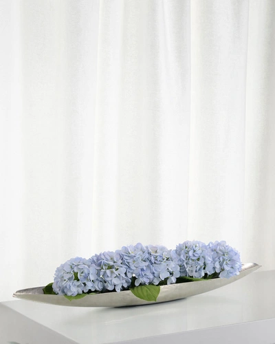 John-richard Collection Seawater Floral Arrangement In Blue