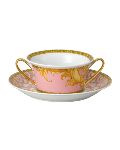 Versace Byzantine Dreams Cream Soup Cup & Saucer