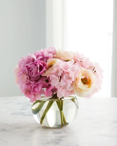 John-richard Collection Blushing Pink Floral Arrangement