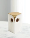 Global Views Alabaster Owl - Small