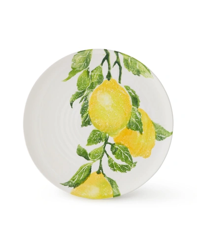 Vietri Limoni Dinner Plate In Yellow