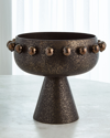 Ashley Childers For Global Views Spheres Collection Footed Bowl