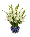 Winward Gladiolus Arrangement In Bowl Vase