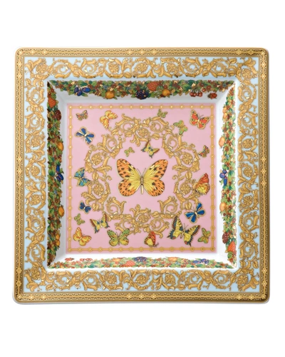 Versace Butterfly Garden Square Tray