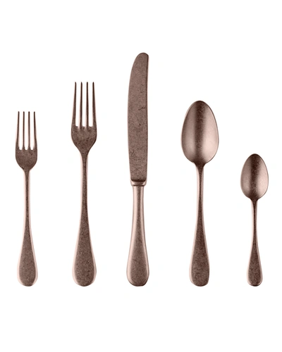 Mepra Vintage Bronzo 20-piece Flatware Set