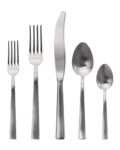 Mepra Levantina Ice 20-piece Flatware Set In Silver-tone