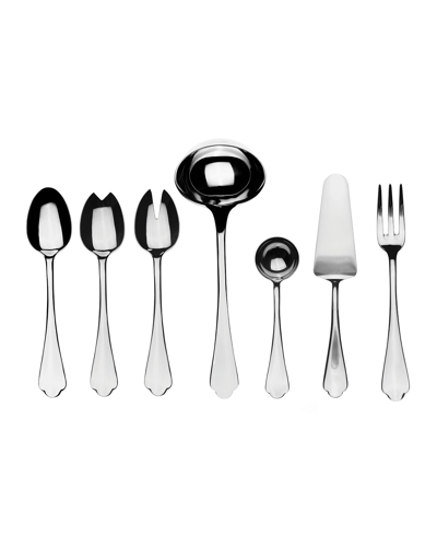 Mepra Dolce Vita 7-piece Full Serving Set In Silver