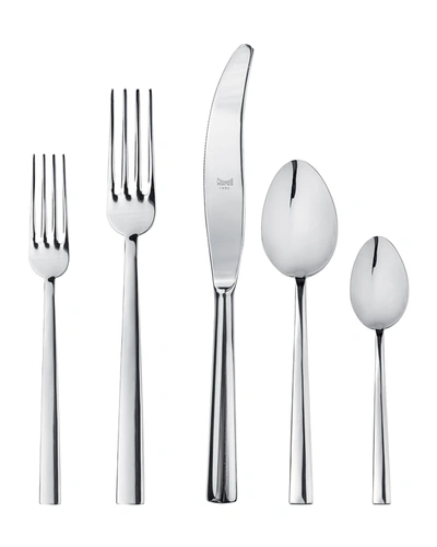 Mepra Levantina 5-piece Flatware Set In Silver-tone