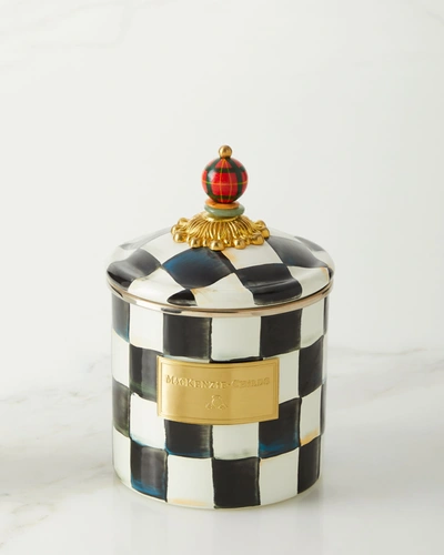 Mackenzie-childs Courtly Check Small Canister