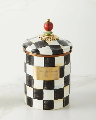 Mackenzie-childs Courtly Check Medium Canister