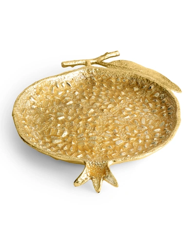 Michael Aram Pomegranate Plate In Gold