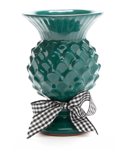 Mackenzie-childs Mini Thistle Vase, Jade