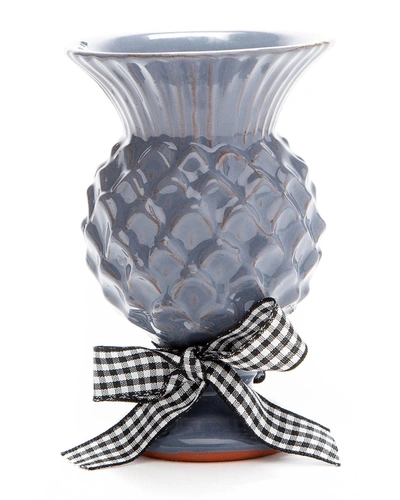 Mackenzie-childs Mini Thistle Vase, Pewter