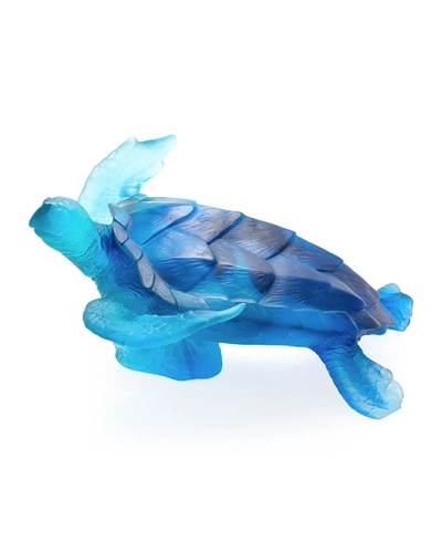 Daum Coral Sea Large Blue Sea Turtle