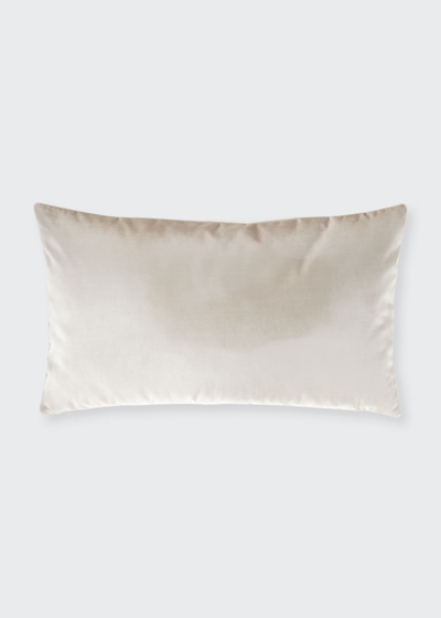 Olivia Quido Pebble Lumbar Pillow In Platinum