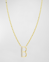 Lana Get Personal Initial Pendant Necklace With Diamonds In B