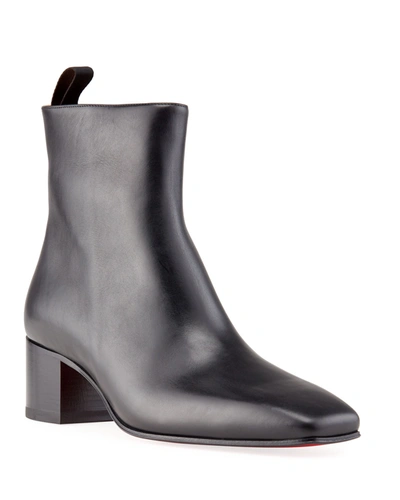 Christian Louboutin Men's Zip Ankle Boots