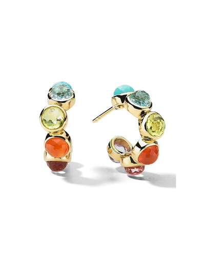 Ippolita Women's Lollipop 18k Green Gold & Multi-gemstone Mini Hoop Earrings