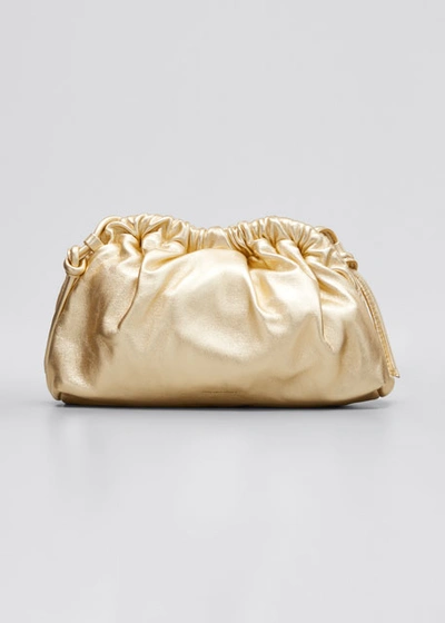 Mansur Gavriel Mini Lambskin Cloud Clutch Bag In Olive