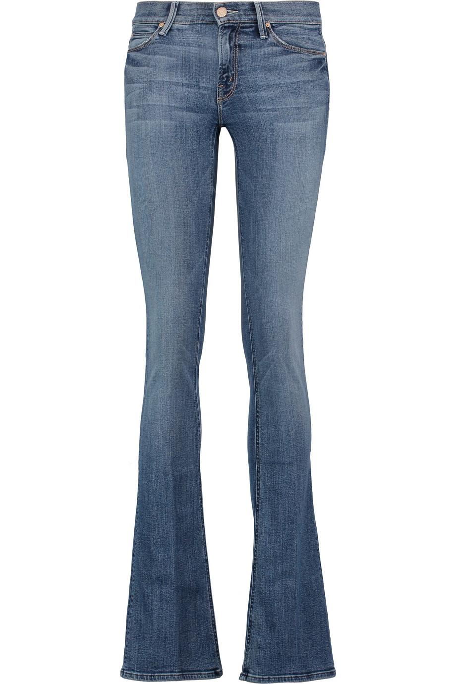 Mother The Runaway Mid-rise Flared Jeans | ModeSens