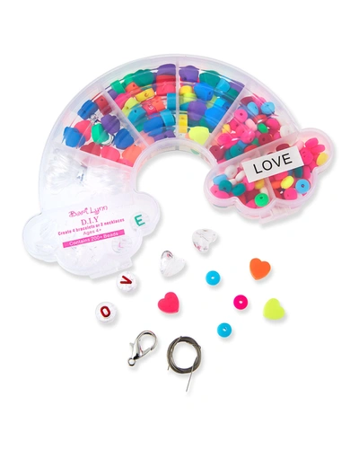 Bari Lynn Kids' Girl's Diy Love Beaded Jewelry Kit In Multi