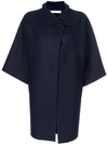 Harris Wharf London Oversized Cape Jacket - Blue