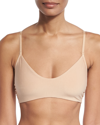 Commando Butter Wire-free Bralette In Beige