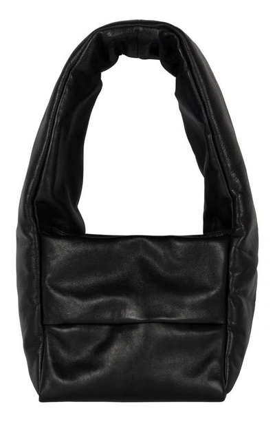 Kassl Monk Small Padded Shoulder Bag In Black