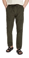 Vince Men's Micro-corduroy Drawstring Pants In Black